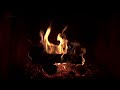 Night Fireplace with Crackling Fire Sounds🔥4K Cozy Fireplace 10 HOURS. Fireplace Noises Black Screen