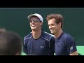 Andy Murray & Jamie Murray Unreal Doubles Scenes | Davis Cup 2015