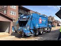 Republic Services Autocar Heil Rear Loader Garbage Truck Packing Commercial Trash