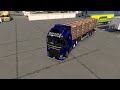 ETS.2 VOLVO FH 420 Loaded Logs 22t In a City Oslo