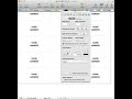 Creating Mailing Labels on Mac Pages '09