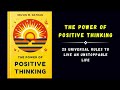 The Power of Positive Thinking: 25 Universal Rules to Live an Unstoppable Life (audiobook)