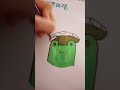 cómo dibujar una rana XD me faltó pintar una parte