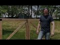 Average Guy Builds a Double Fence Gate with Half-Lap Joints - step by step instructions