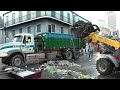 Garbage Trucks Cleaning Up Mardi Gras