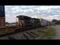 NS 7695 (Sweet K5HL) leads 2x1 on NS 279 W/ smoking DPU - Powell, TN (8/22/2024)