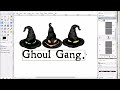Digital Drawing: Witch Hats