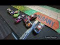 Sunoco 500 stop motion race