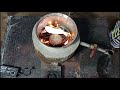 Step by step How to make Used Oil Burner.