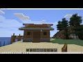 minecraft medieval fishing hut tutorial