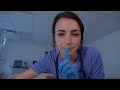 ASMR | Real Hospital Exam for Relaxation | Emergency Appendicitis
