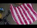 Blue Fire Flame Pattern Tie Dye Tutorial ( trasher inspired ) by Tali at Kulay
