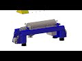 Disassembly video of horizontal decanter centrifuge