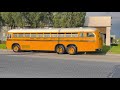 1981 Crown Tandem Axle Bus, Ten Speed wailing. Jimmy driving