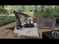 Demolishing the OLD house and removing DEBRIS | Public Work | Farming Simulator 19 | Episode 3