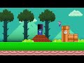 Super Mario Bros. & When Thwomp Turn Into Sonic When Mario Touches It | Game Animation