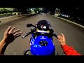 NIGHT RIDE KELAS NERAKA ZX300R SIVANA, CBR285RR NGABPRIMS, YAMAHA R3‼️GEAR ANTASARI DIPAKSA 500METER