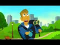 Wild Kratts: peregrine falcon hunting for pigeons