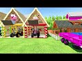 TRANSPORT SHEEP, COW, BULL, HORSE, RAM & PINEAPPLES WITH REANULT MAGNUM & TRACTORS - FS22