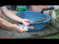 How to turn a car washer into a water pump for free