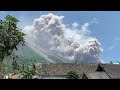 THE MOMENT WHEN THE MERAPI VOLCANO IN INDONESIA ERUPTED GREATLY TODAY - Indonesian Village Story