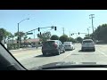 Driving in Calabasas California