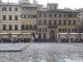 Crazy storm in Florence Italy