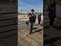 Awesome magician in Santa Monica Pier