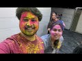 Choti holi celebration vlog 👐🏻 | kal k lie sab jugad kar lia 😎 | VikmeetVlogs