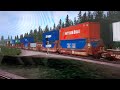 Grand Trunk Western SD40-2 Intermodal train