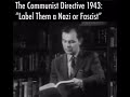 1948 Video about communist tactics