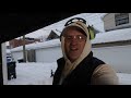Using RC Jet Engine to Clear Some Snow