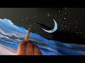 Painting a surreal DREAMSCAPE with Flooko. Acrylic painting time lapse