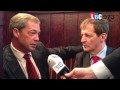 Nigel Farage v Alastair Campbell On Alcohol Abuse - LBC