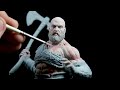 Sculpting KRATOS Timelapse | God Of War Ragnarök