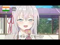 Alya speaking Russian in multiple dubs [language by language]