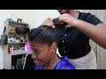 RELAXED HAIRCARE| taking out my braids, wash day, how to STYLE relaxed hair, SPLIT ENDS?!...