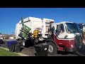 Various UWS Trucks Collecting Christmas Trees