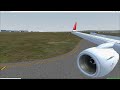 [FSX] NAX7847 landing in Oslo