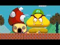 Super Mario Bros. But Mario Can Custom Anything Into Rainbow | Game Animation