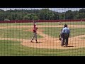 Alec Kubik pitching in Waco June 2016