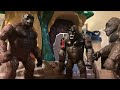 Godzilla vs. Kong: The Ancient War | Skar King Captures Shimo (Stopmotion)