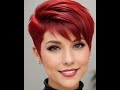 IDEAS  DE CÓMO LLEVAR EL CABELLO ROJO EN VERANO Y CORTES  A LA MODA  PARA MUJERES ELEGANTES