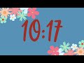 25 Minute Spring Flower Timer (Fun Synth Tones at End)