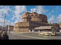 Rome Italy Walking Tour - No Talking - Virtual Treadmill Walk - 4k City Walks