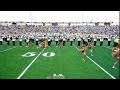 ASU Stingettes Halftime vs SU 23 (Field View)