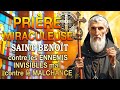 Prière de SAINT BENOÎT PROTECTEUR Contre Les Ennemis Visibles Ou Invisibles 🙌 Prière MIRACULEUSE