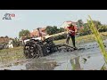 Selain Bertaburan Traktor Quick Top !! G-1000 Membajak sawah Tahap Awal Day #2