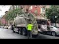 DSNY McNeilus Rear Loader Garbage Truck Packing Cardboard