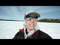 Remote Fly-In Ice Fishing (Overnight Ice Camping)